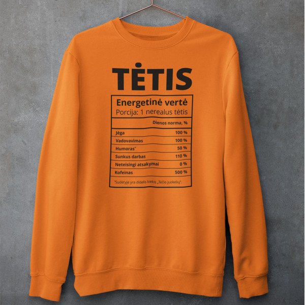 Džemperis "Tėčio sudėtis" (be kapišono)
