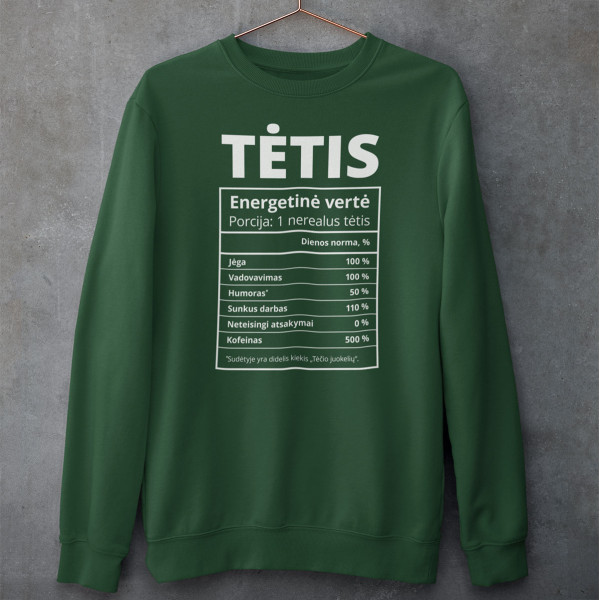 Džemperis "Tėčio sudėtis" (be kapišono)