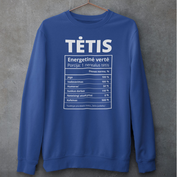 Džemperis "Tėčio sudėtis" (be kapišono)