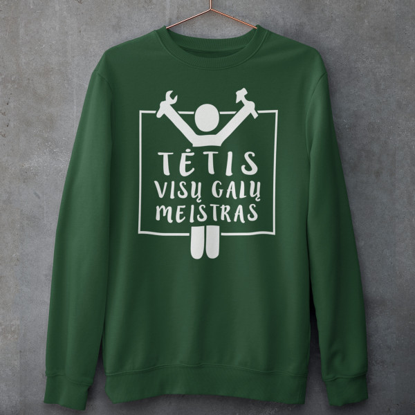 Džemperis "Tėtis - visų galų meistras" (be kapišono)
