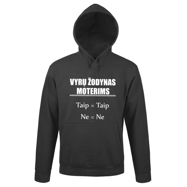 Džemperis "Vyrų žodynas moterims" Džemperis "Vyrų žodynas moterims"