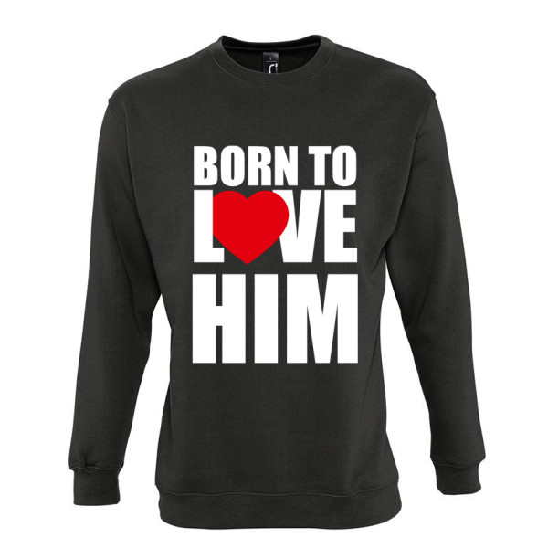 Džemperių komplektas "Born to love" ( be kapišono)