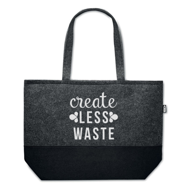 Eko-veltinio pirkinių krepšys "Create less waste" Eko-veltinio pirkinių krepšys "Create less waste"