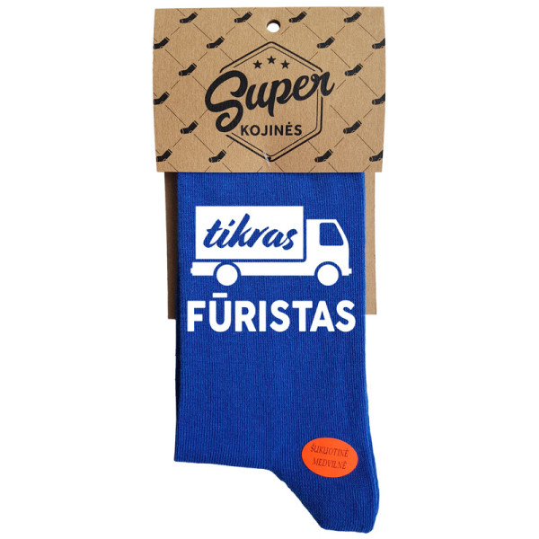 Kojinės "Tikras fūristas" Kojinės "Tikras fūristas"