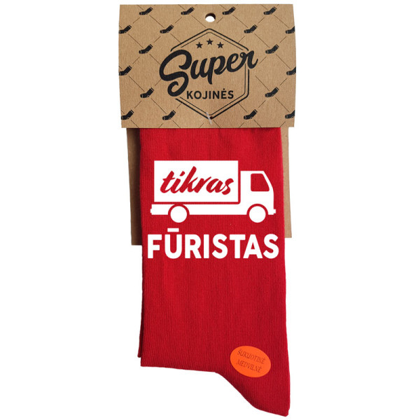 Kojinės "Tikras fūristas" Kojinės "Tikras fūristas"