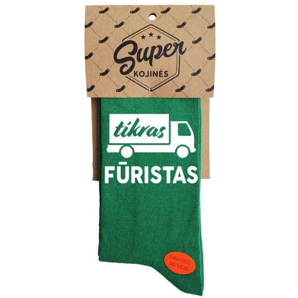 Kojinės "Tikras fūristas" Kojinės "Tikras fūristas"