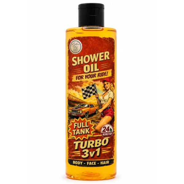 Dovanų rinkinys vyrams "Garage shower set" - dušo želė 500ml ir dušo aliejus 250ml