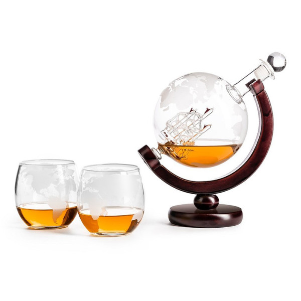 Gaublio formos grafinas su 2 taurėmis