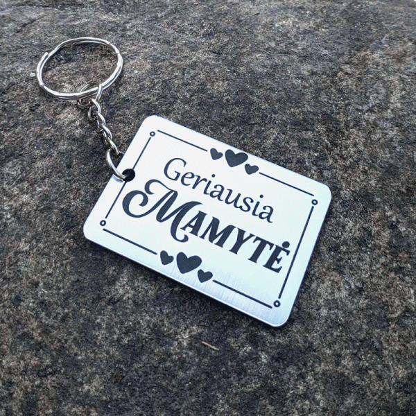 Raktų pakabukas "Geriausia mamytė" Raktų pakabukas "Geriausia mamytė"