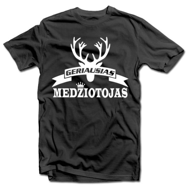 Marškinėliai "Geriausias medžiotojas" Marškinėliai "Geriausias medžiotojas"
