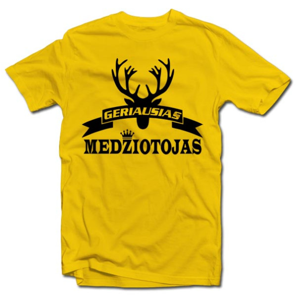Marškinėliai "Geriausias medžiotojas" Marškinėliai "Geriausias medžiotojas"