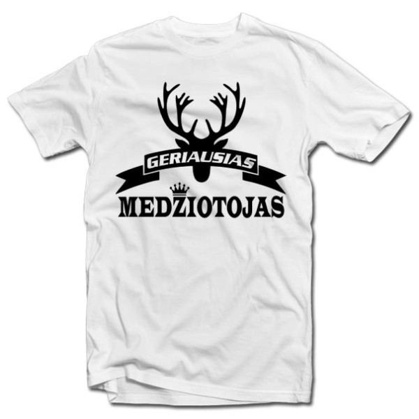 Marškinėliai "Geriausias medžiotojas" Marškinėliai "Geriausias medžiotojas"