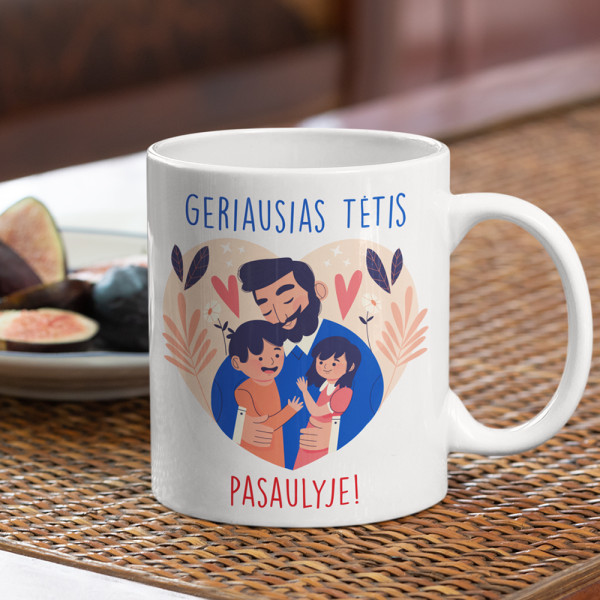 Puodelis "Geriausias tėtis" Puodelis "Geriausias tėtis"