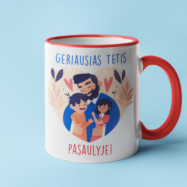 Puodelis "Geriausias tėtis" Puodelis "Geriausias tėtis"