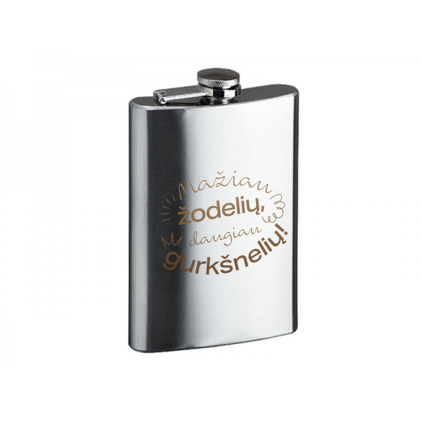 Gertuvė "Mažiau žodelių" (240ml) Gertuvė "Mažiau žodelių" (240ml)