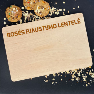 Graviruota medinė pjaustymo lentelė  "Bosės pjaustymo lentelė"