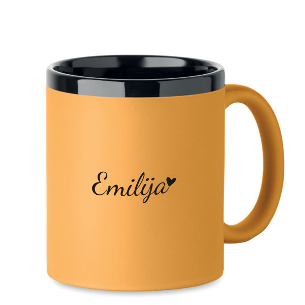 Graviruotas puodelis su Jūsų pasirinktu vardu