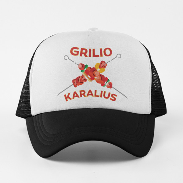 Kepuraitė "Grilio karalius" Kepuraitė "Grilio karalius"