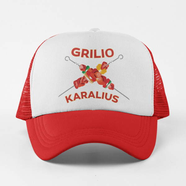 Kepuraitė "Grilio karalius" Kepuraitė "Grilio karalius"