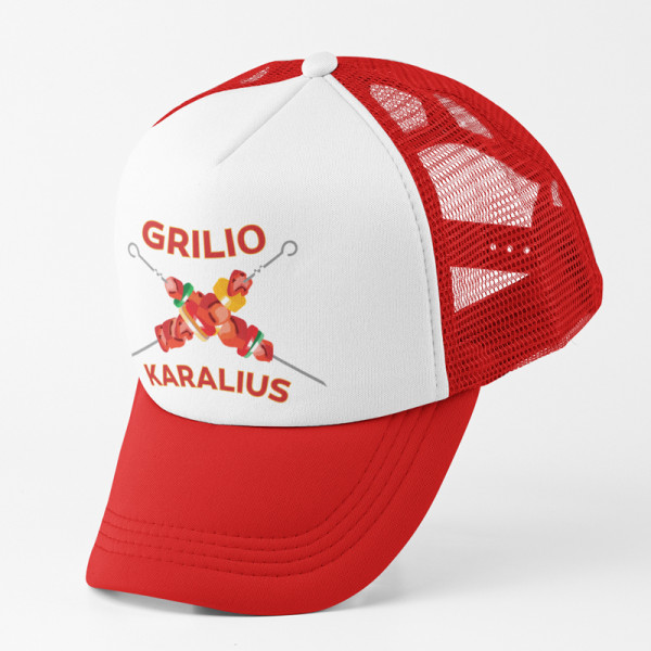 Kepuraitė "Grilio karalius" Kepuraitė "Grilio karalius"