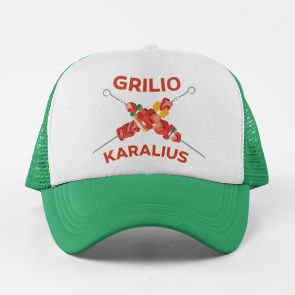 Kepuraitė "Grilio karalius" Kepuraitė "Grilio karalius"