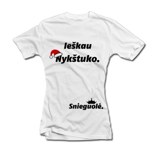 Moteriški marškinėliai "Ieškau nykštuko" Moteriški marškinėliai "Ieškau nykštuko"