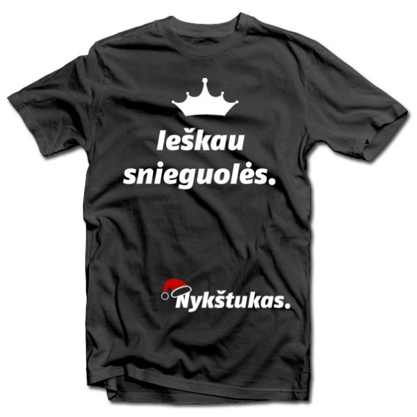 Marškinėliai "Ieškau snieguolės" Marškinėliai "Ieškau snieguolės"