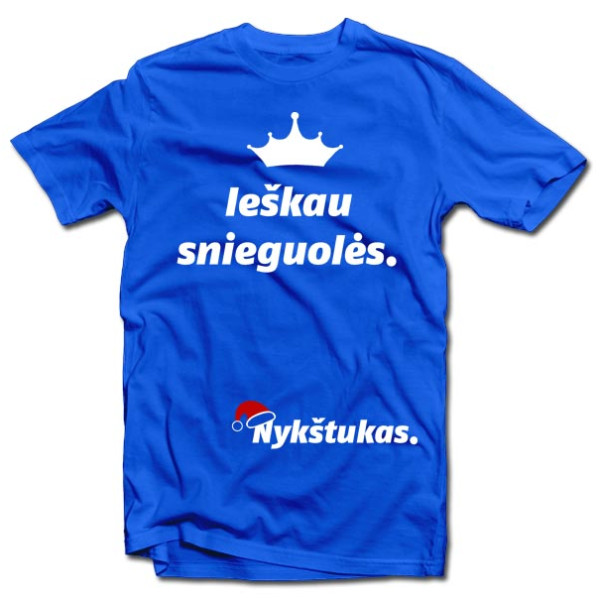 Marškinėliai "Ieškau snieguolės" Marškinėliai "Ieškau snieguolės"