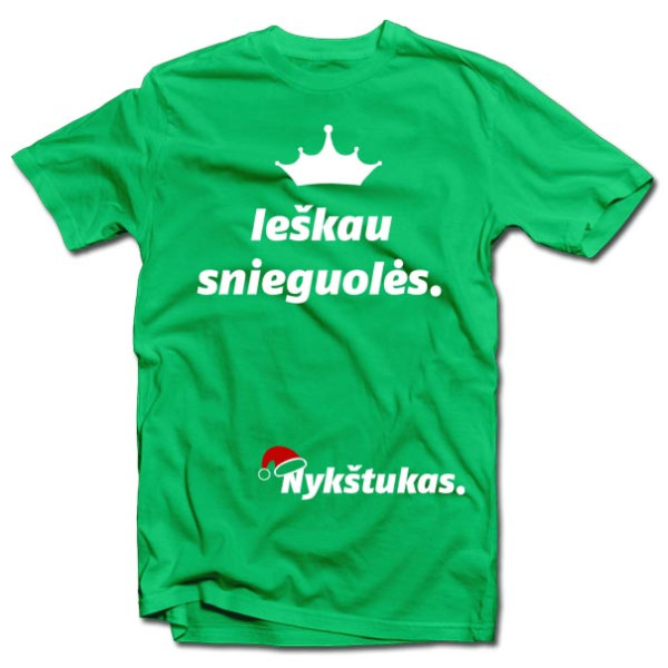 Marškinėliai "Ieškau snieguolės" Marškinėliai "Ieškau snieguolės"