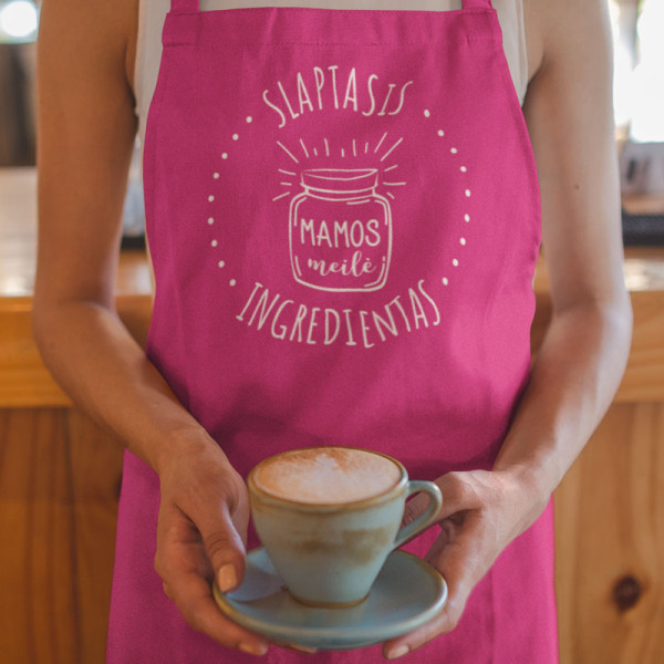 Medvilninė prijuostė "Slaptasis ingredientas"
