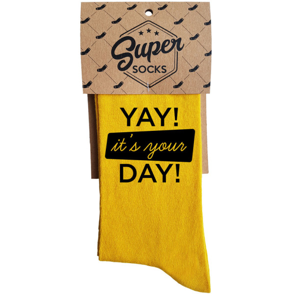 Kojinės "It's your day" Kojinės "It's your day"
