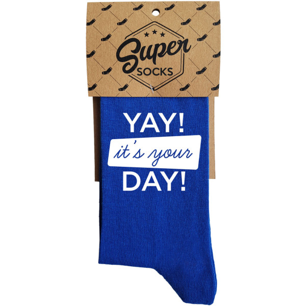 Kojinės "It's your day" Kojinės "It's your day"