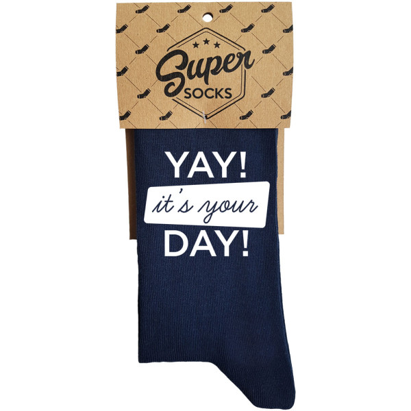 Kojinės "It's your day" Kojinės "It's your day"
