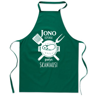 Medvilninė prijuostė "Jono kepsniai - patys skaniausi"