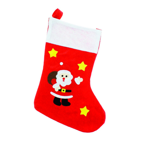 Kalėdinė kojinė "SANTA" su Jūsų pasirinktu vardu