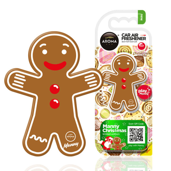 Kalėdinis automobilio kvapukas "Christmas Cookie" Kalėdinis automobilio kvapukas "Christmas Cookie"