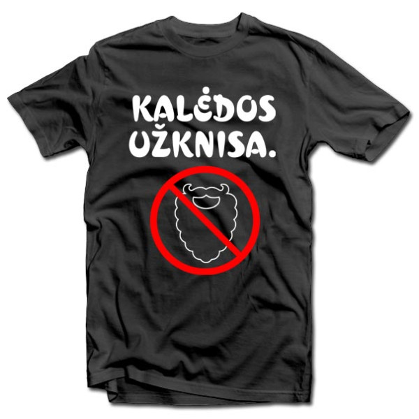Marškinėliai "Kalėdos užknisa"
