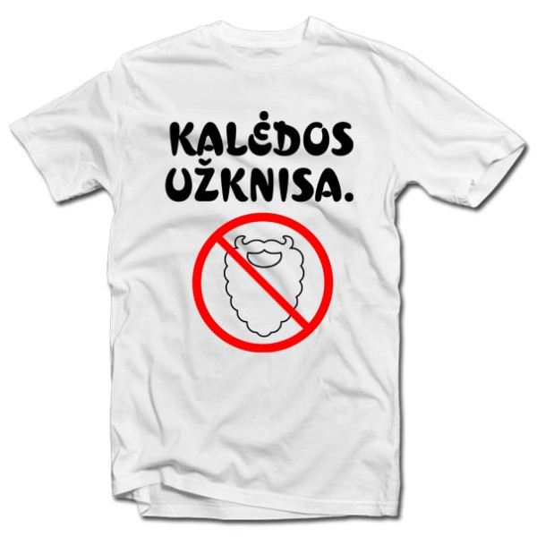 Marškinėliai "Kalėdos užknisa"