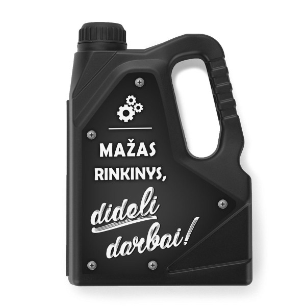 Kanistro formos įrankių rinkinys "Mažas rinkinys, dideli darbai"