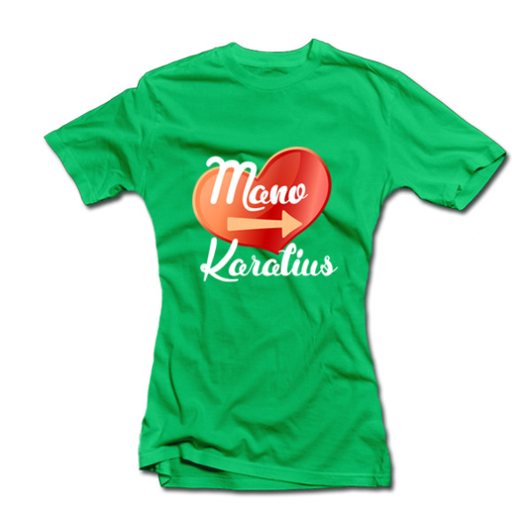 Marškinėlių komplektas "Karalius ir karalienė"