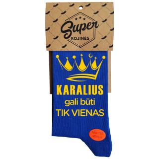 Kojinės "Karalius gali būti tik vienas"