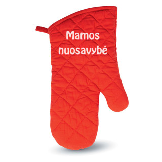 Virtuvinė kepimo pirštinė "Mamos nuosavybė"