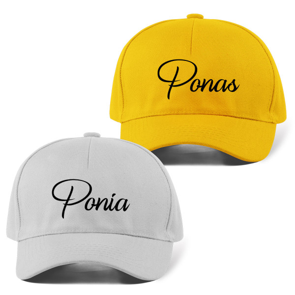 Kepuraičių komplektas "Ponas ir ponia" Kepuraičių komplektas "Ponas ir ponia"
