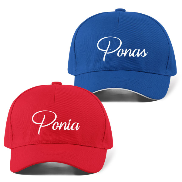 Kepuraičių komplektas "Ponas ir ponia" Kepuraičių komplektas "Ponas ir ponia"