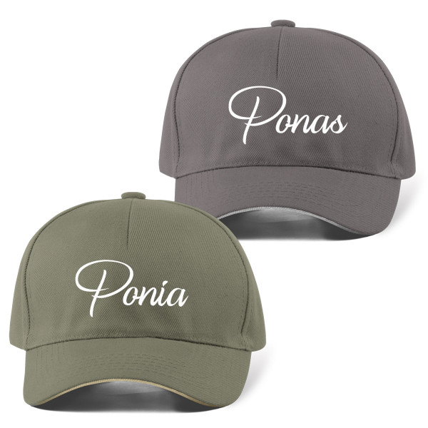 Kepuraičių komplektas "Ponas ir ponia" Kepuraičių komplektas "Ponas ir ponia"