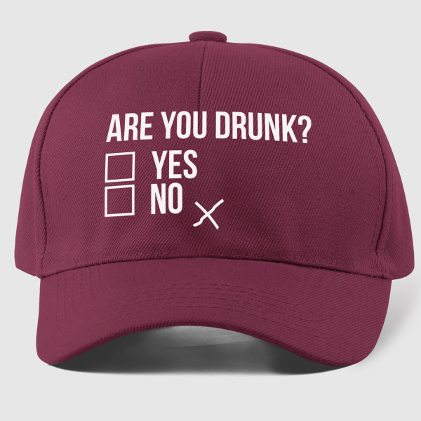 Kepuraitė "Are you drunk?"