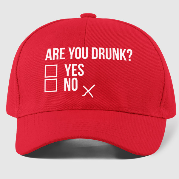 Kepuraitė "Are you drunk?"