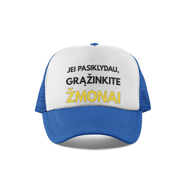 Kepuraičių komplektas "Pasiklydau, grąžinkite žmonai"