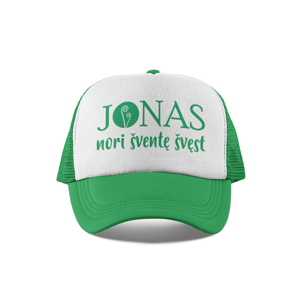 Kepuraitė "Jonas nori šventę švęst" Kepuraitė "Jonas nori šventę švęst"