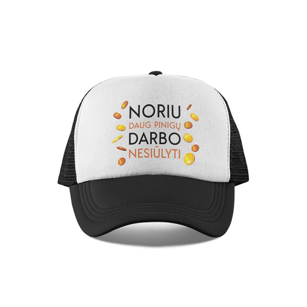 Kepuraitė "Noriu darbo" Kepuraitė "Noriu darbo"